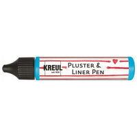 Felfúvódó toll PicTixx Pluster and LinerPen – Sun yellow