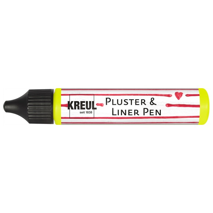 Felfúvódó toll PicTixx Pluster and LinerPen – Ruby Red