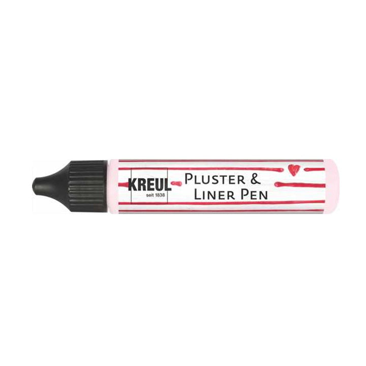 Felfúvódó toll PicTixx Pluster and LinerPen - Mademoiselle rózsaszín