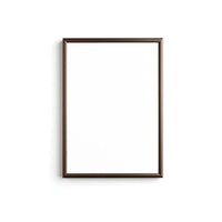 Fém barna keret plexi üveggel (1)