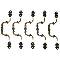 Fém fogantyú bronz színű 90x39 mm - 5 db (4)