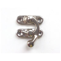 Fém kapocs nikel 2.9x3.2 cm - 1 db