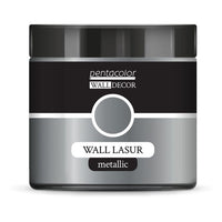 Fémes fali dekor máz 500 ml - Narancs és arany