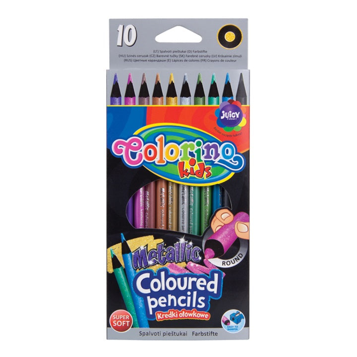 Fémszínű Colorino ceruzák (1)