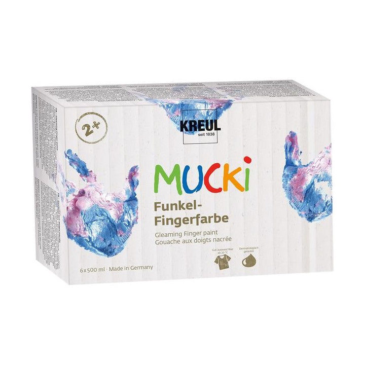 Fényes gyermek ujjfestékek MUCKI (1)