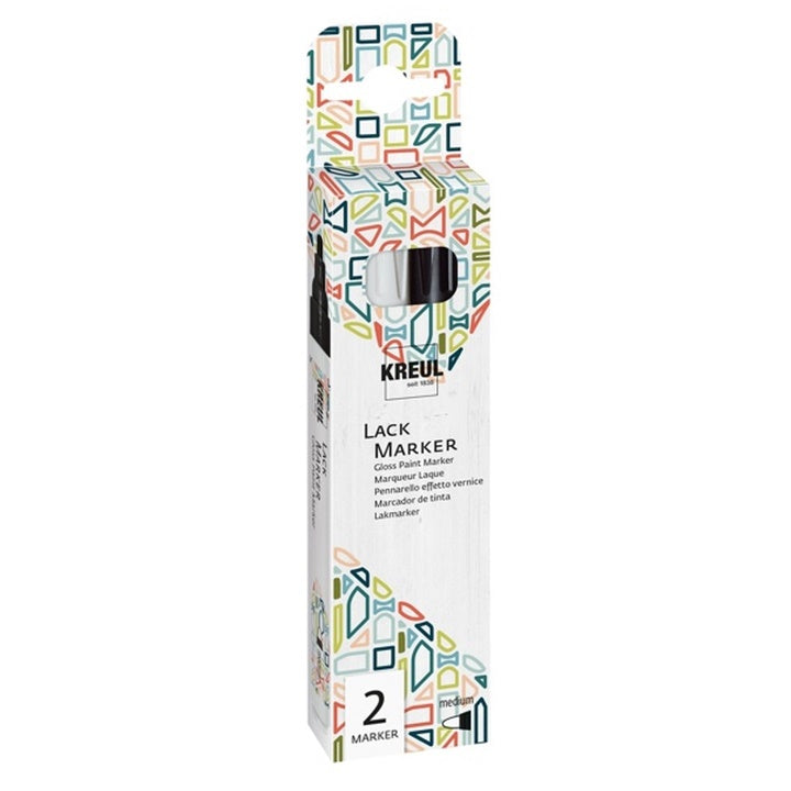 Fényes lakkmarker készlet Kreul 2 db (1)