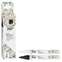 Fényes lakkmarker készlet Kreul 2 db (2)