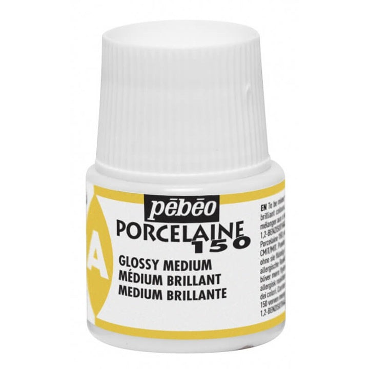 Fényes médium Porcelain 150 porcelánfestékekhez Pébéo 45ml
