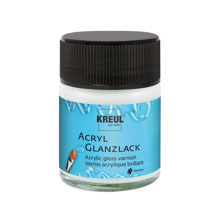 Fényes vízbázisú akril lakk 50 / 275 ml Hobby Line (1)