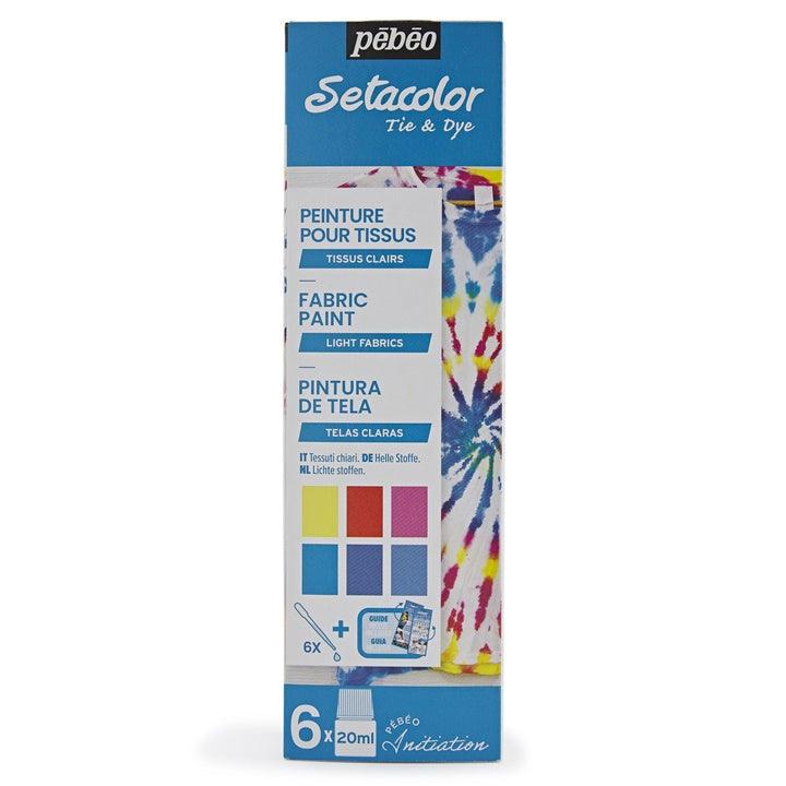 Festékek könnyű textíliákhoz Pebeo Setacolor 6 x 20 ml (1)