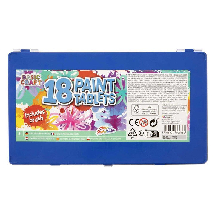 Festéktábla 18 PCS ecsettel (2)