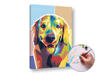 Festés a számok szerint GOLDEN RETRIEVER (2)