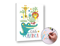 Festés a számok szerint LITTLE AFRICA (2)