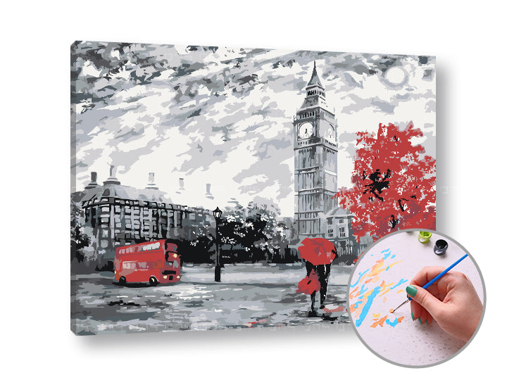 Festés a számok szerint LONDON FEELINGS (1)