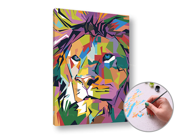 Festés szám szerint COLOUR LION (3)