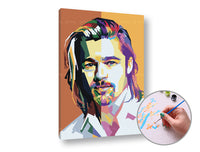 Festés számok szerint BRAD PITT (2)