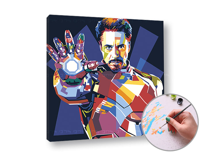 Festés számok szerint IRONMAN (3)
