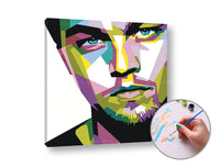 Festészet számok szerint LEONARDO DICAPRIO (2)