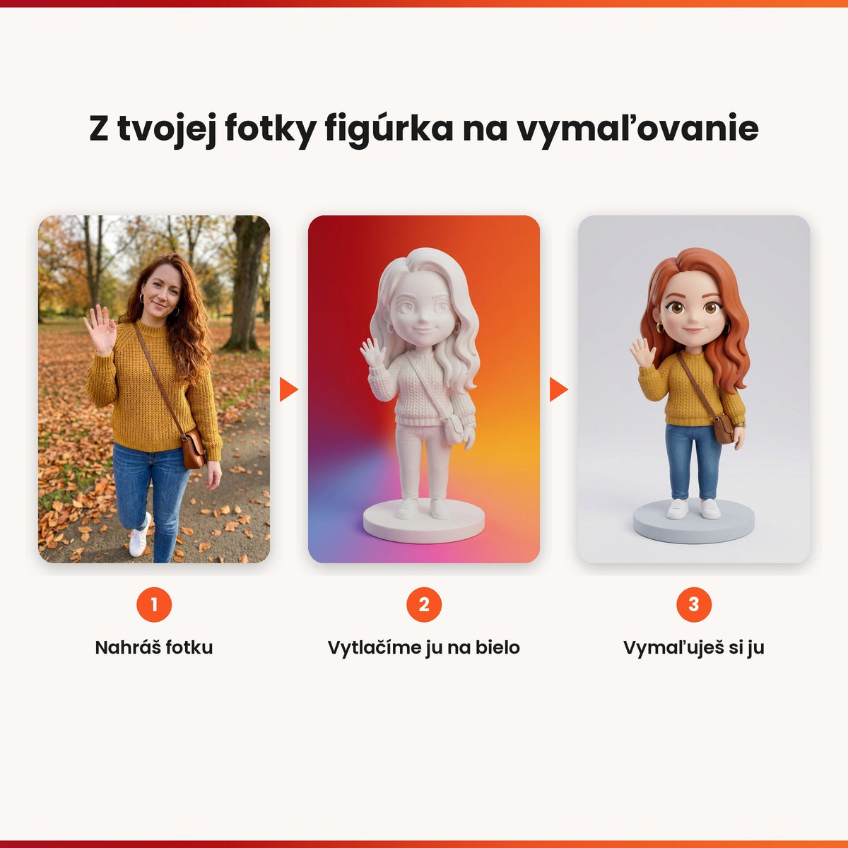 Festhető chibi figura fotóról