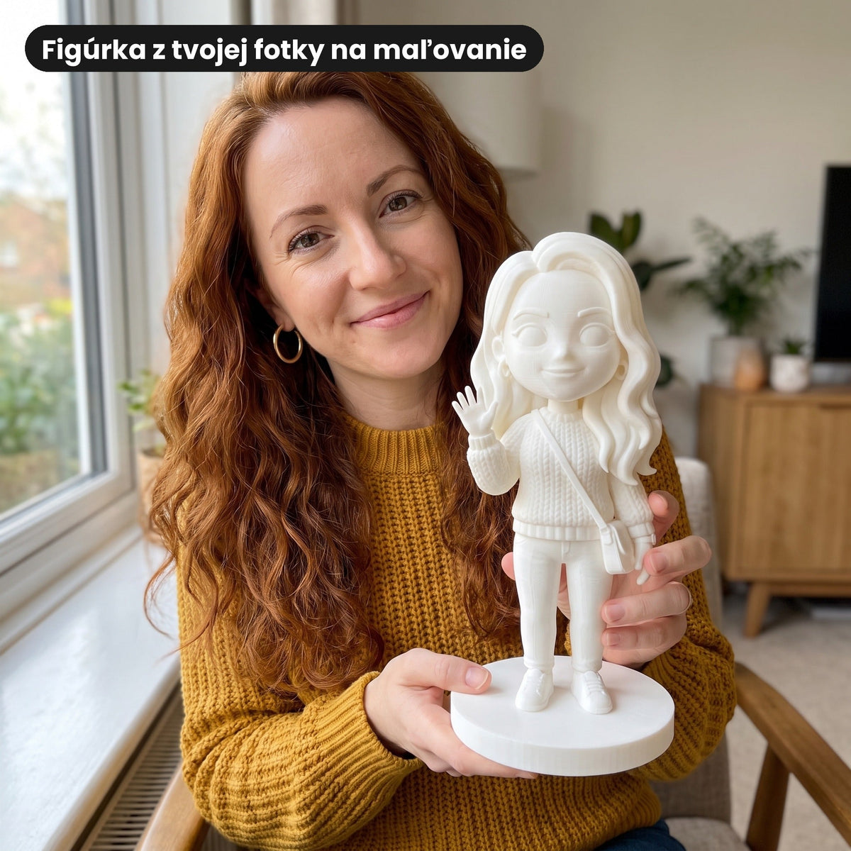 Festhető chibi figura fotóról