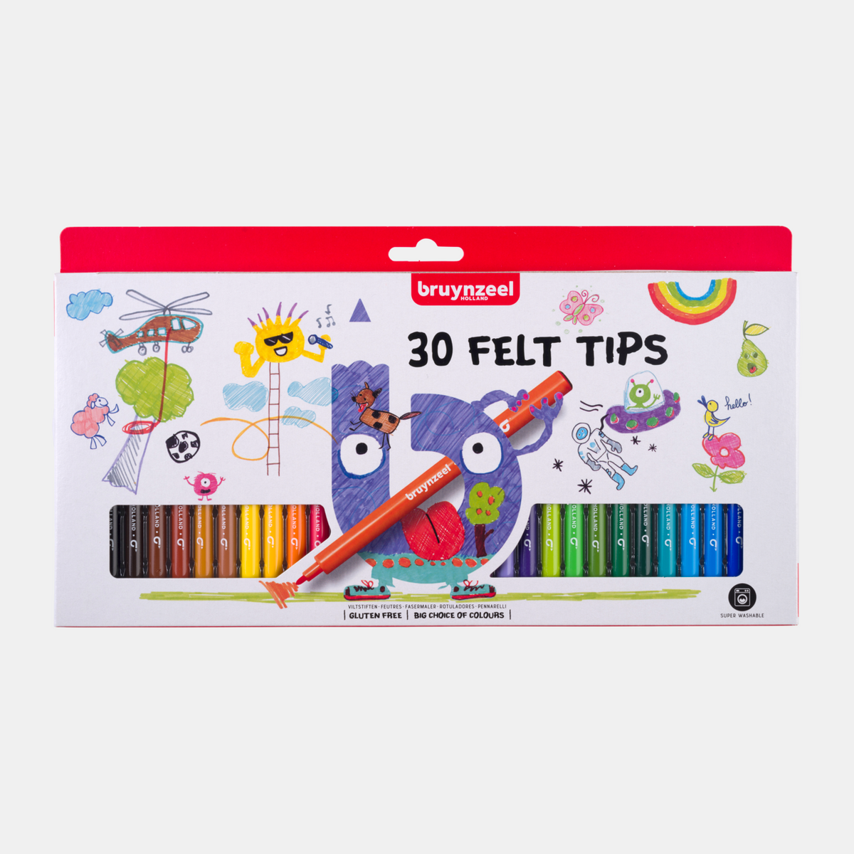 Filctoll készlet Bruynzeel / 30 db-os