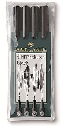 Filctollak Art Pen PITT set 4 [S.F.M.B]