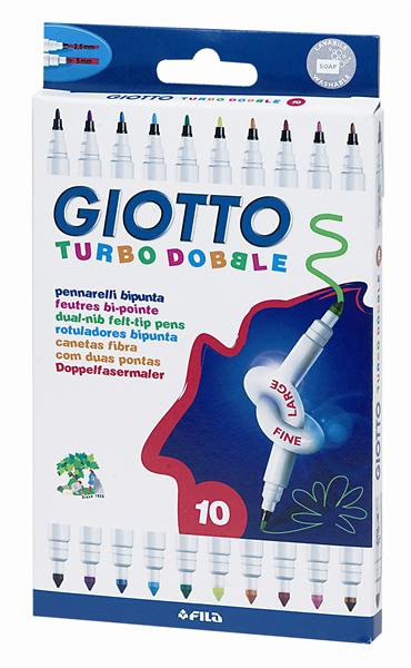 Filctollak GIOTTO Turbo Dobble / 10 szín