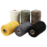 Macramé zsinór 2 mm x 198 m – Fehér