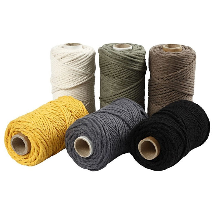 Macramé zsinór 4 mm x 55 m – off-white
