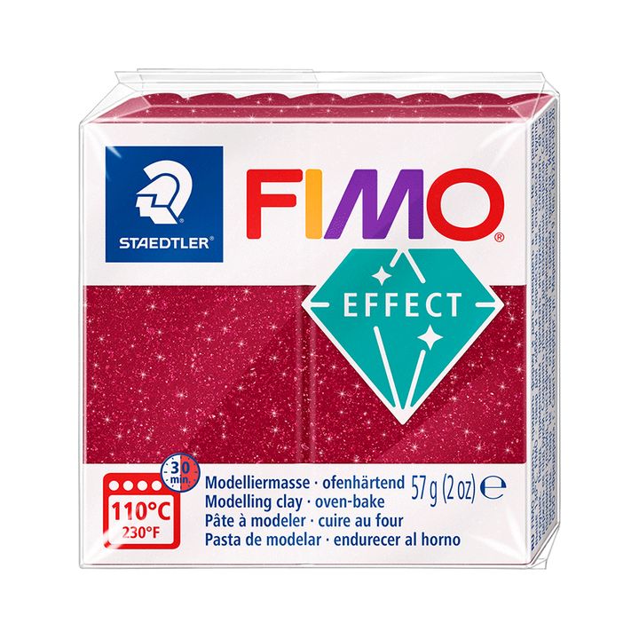 FIMO Effect polimer agyag 57g - Vörös galaxis