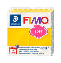 FIMO puha polimer gyurma 57g - napraforgósárga