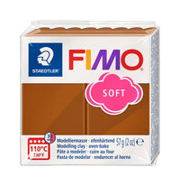 FIMO puha polimer gyurma 57g - karamell