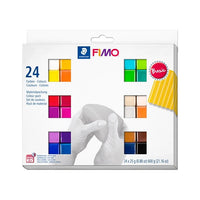 FIMO Soft Polymer Clay készlet alapszínek 24x25g