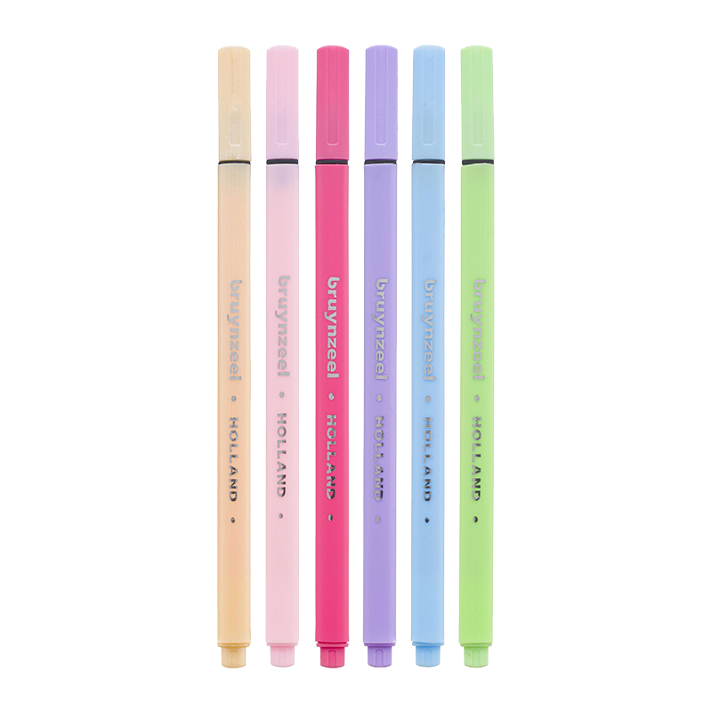 Fineliner készlet Bruynzeel pasztell – 6 db / 0,4 mm