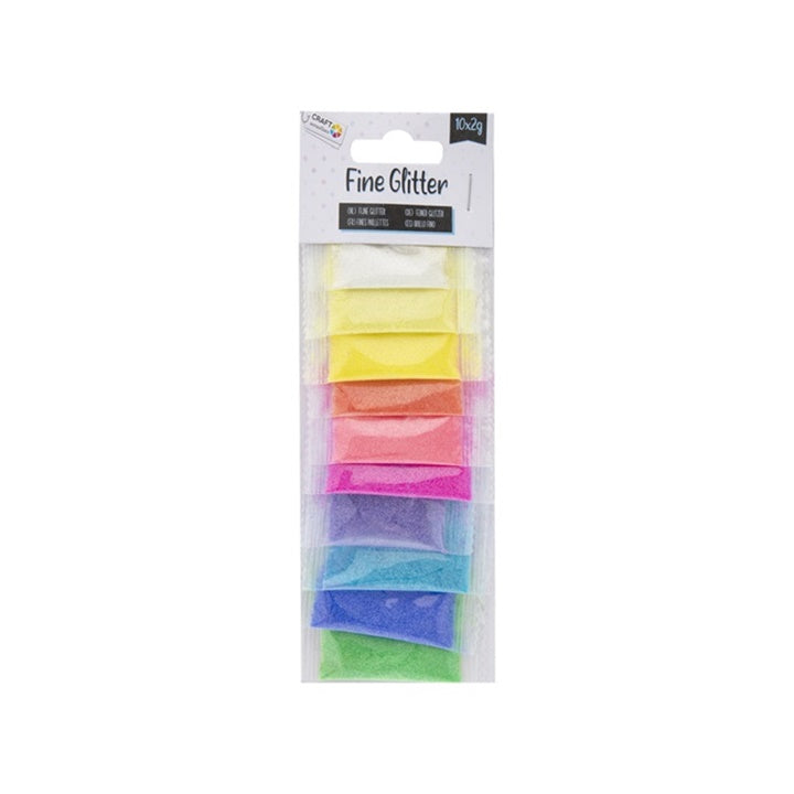 Finom csillámpor készlet 10 x 2 g