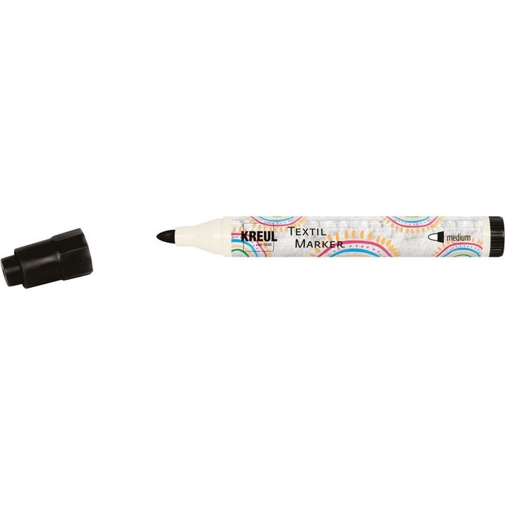 Textilfilc Kreul medium – fekete