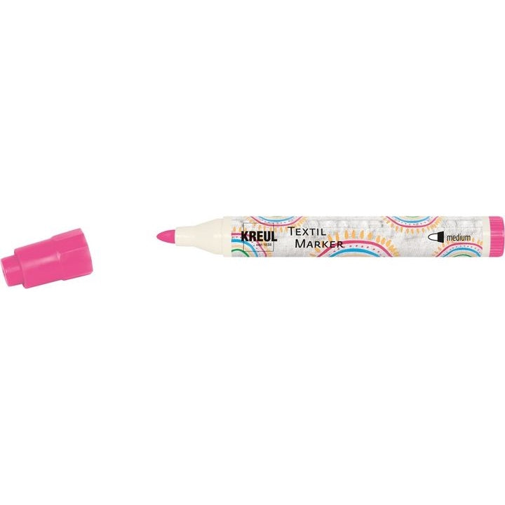 Textilfilc Kreul medium – Neon rózsa