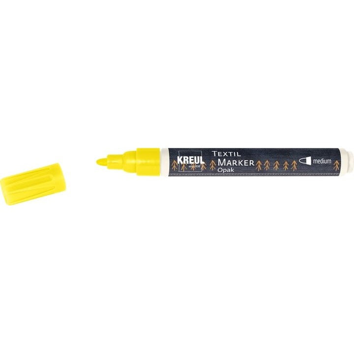 Textilfilc Kreul Opak medium – sárga