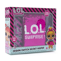 Flitteres jegyzetfüzet LOL surprise UV tollal