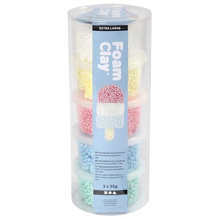 Foam Clay XL kreatív modellező gyurma - 5x25 g (2)