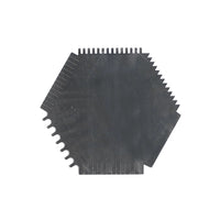 Fogazott acél spatulya 06 B