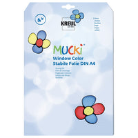 Fólia ablakfestékekhez MUCKI KREUL - 3 lap A4
