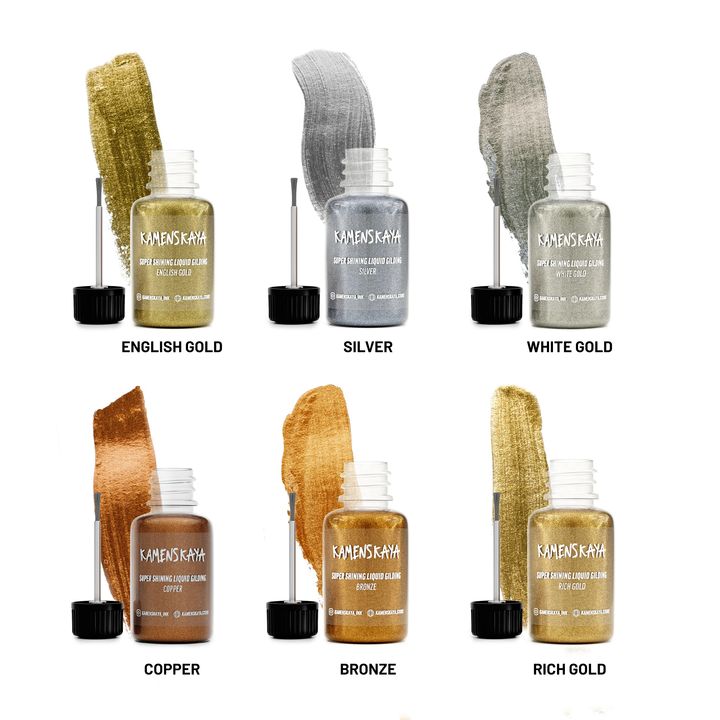 Folyékony fémkészlet KAMENSKAYA 6x20 ml (3)