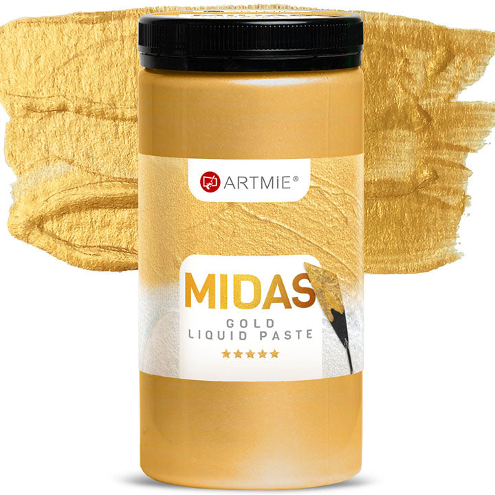 Folyékony fémpaszta ARTMIE MIDAS arany (4)