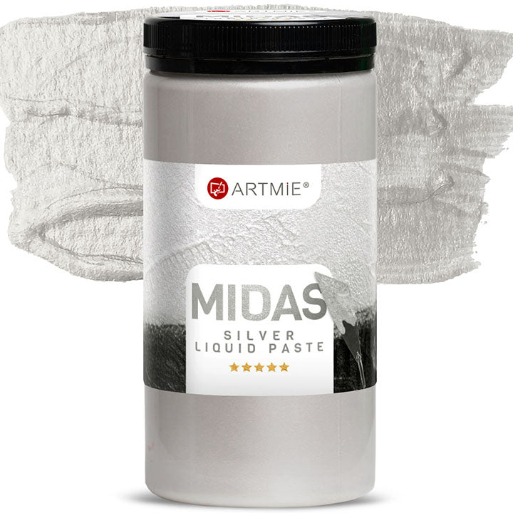 Folyékony fémpaszta ARTMIE MIDAS ezüst (4)