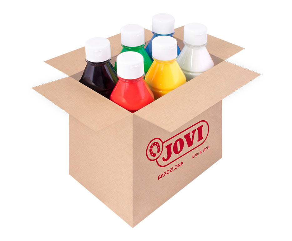Folyékony tempera készlet JOVI Premium 6 x 250 ml – A változat