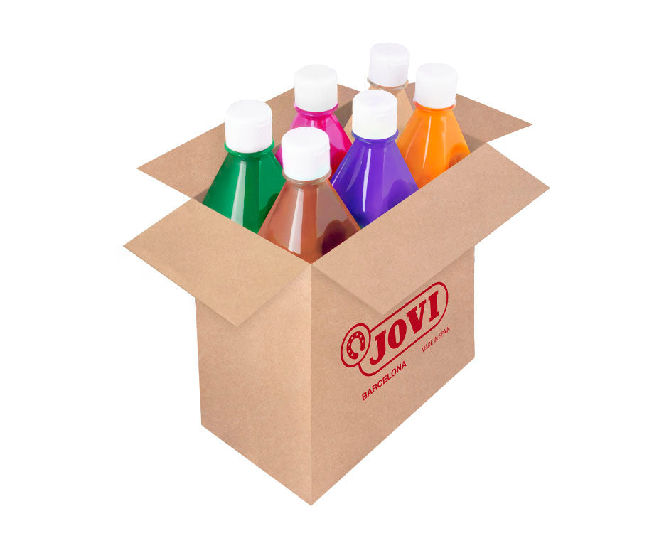 Folyékony tempera készlet JOVI Premium 6 x 500 ml – B változat