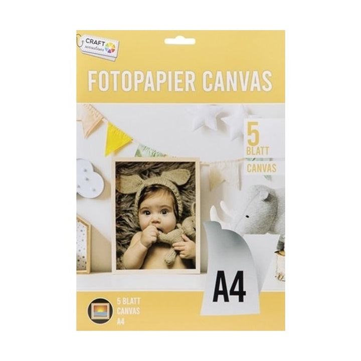 Fotópapír vászon Craft Sensations 5 db