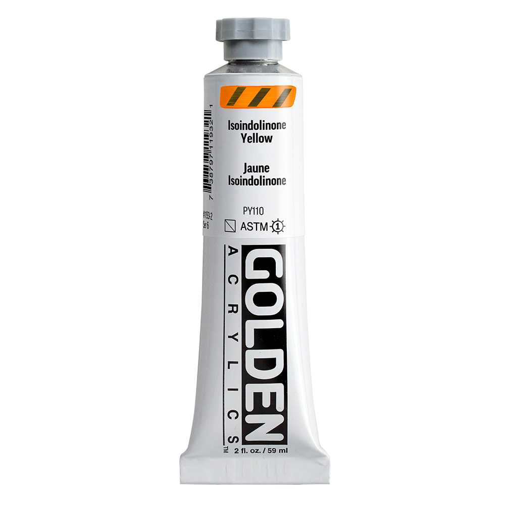 GOLDEN Heavy Body akrilfesték 59 ml – Isoindolinone Yellow