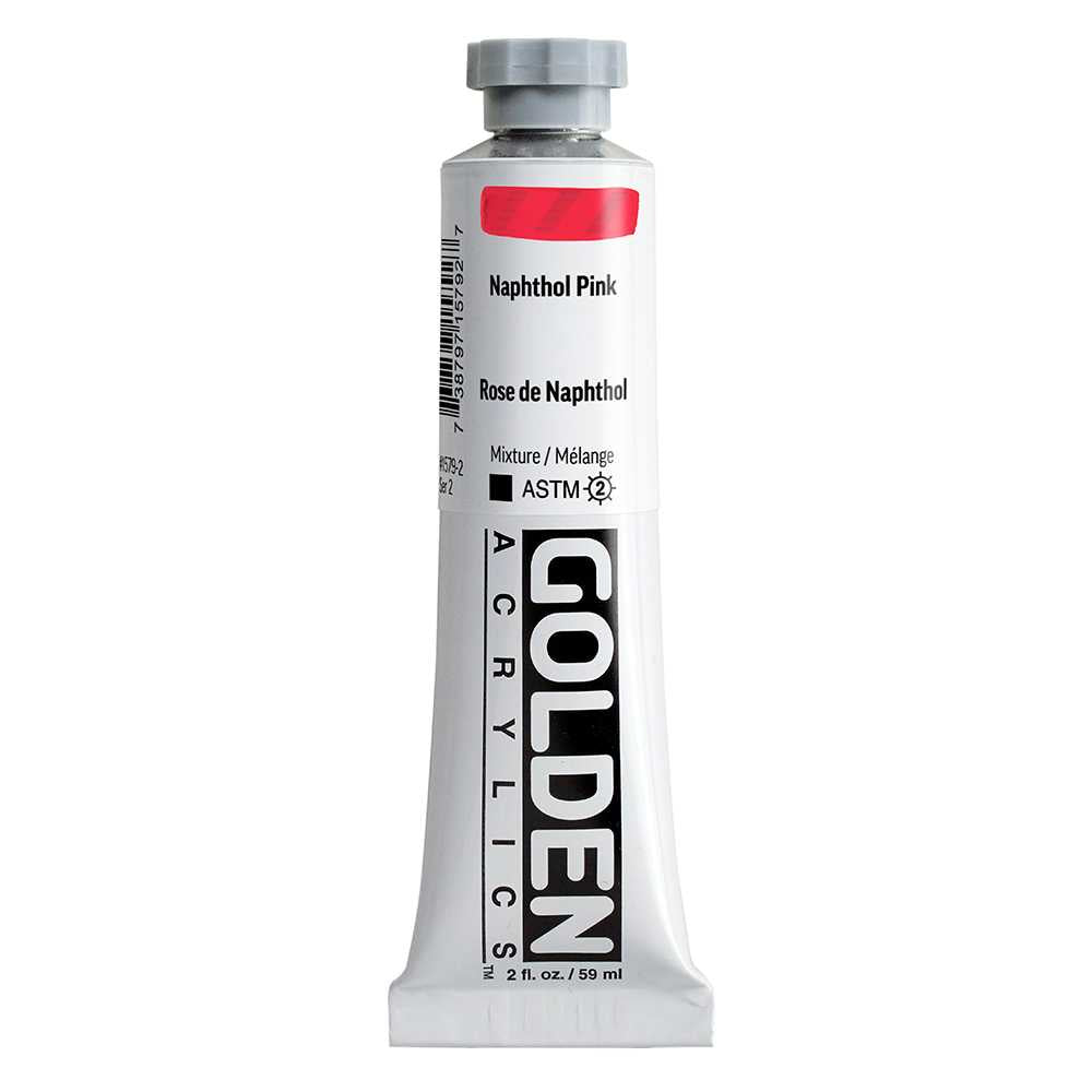 GOLDEN Heavy Body akrilfesték 59 ml – Naphthol Pink